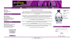 Desktop Screenshot of alcopopsonline.co.uk